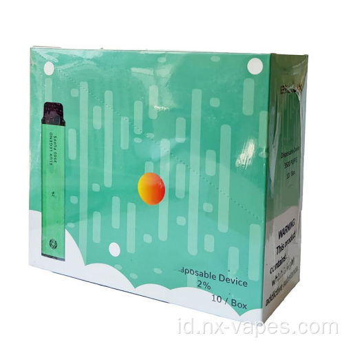 E rokok elux legenda vape 3500puff